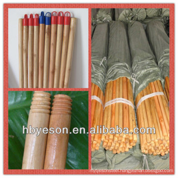 lacquered wooden rod/on Sale Low Price Varnished Broom Wooden Handle/varnished wooden